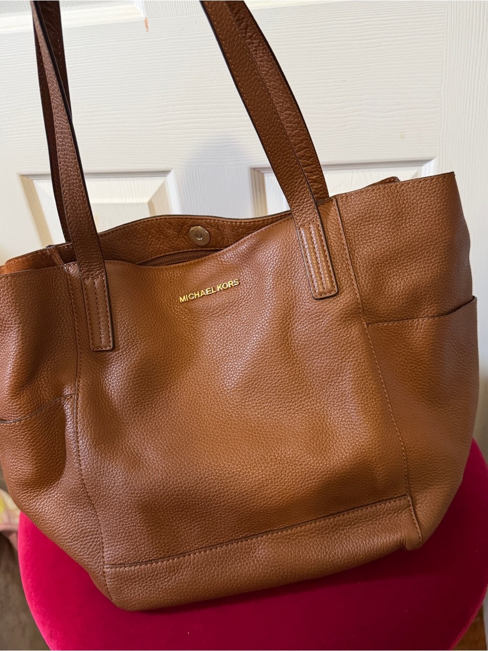 Michael Kors “Ashbury” Tote in Luggage